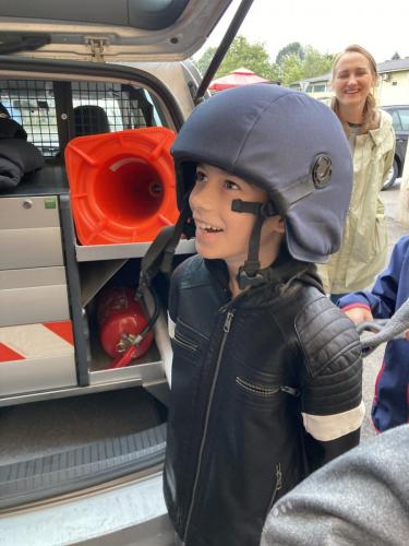Ausflug Polizei